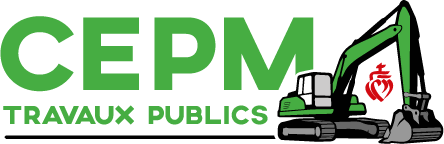 Logo de CEPM Travaux Publics, Champagné-les-Marais